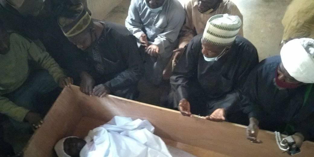  funeral of hasan muhammad shot by police killed pro zakzaky protesters in abj on tues 26 jan 2021 
